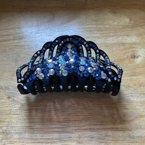 Large Rhinestone Hair Claw